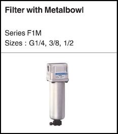 Filter with metalbowl