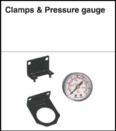 Clams & Pressure Gauge